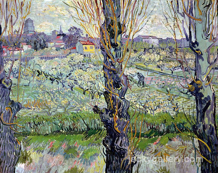 View of Arles, Van Gogh painting